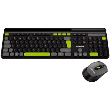 Комплект Canyon HSET-W5 Wireless UA Black (CNS-HSETW5BK) - фото 1