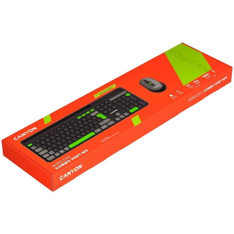 Комплект Canyon HSET-W5 Wireless UA Black (CNS-HSETW5BK) - фото 6
