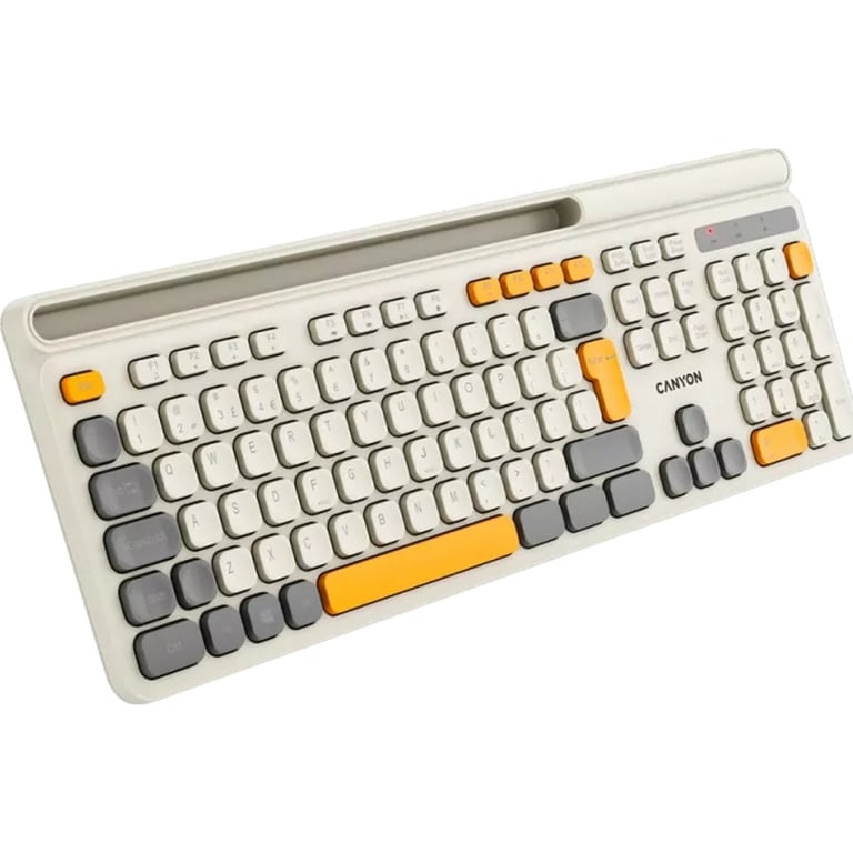 Клавіатура Canyon HKB-W03 Wireless UA Beige (CNS-HKBW03BG) - фото 4