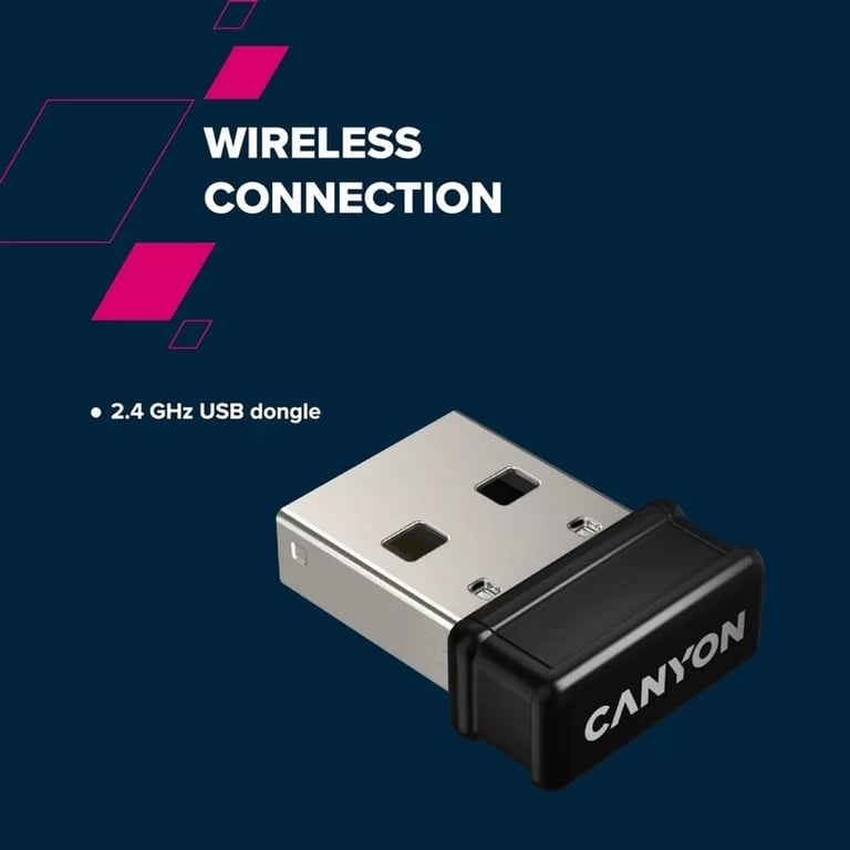 Клавіатура Canyon HKB-W03 Wireless UA Grey (CNS-HKBW03DG) - фото 9