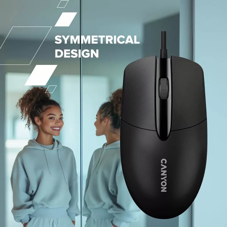 Мишка Canyon M-5 USB Black (CNE-CMS5) - фото 6
