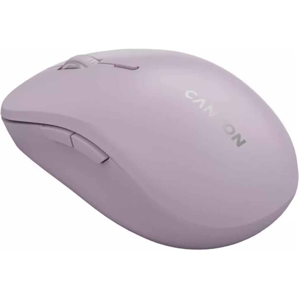 Мишка Canyon MW-12 Wireless/Bluetooth Pink (CNS-CMSW12P) - фото 2 Мишка Canyon MW-12 Wireless/Bluetooth Pink (CNS-CMSW12P) - фото 2
