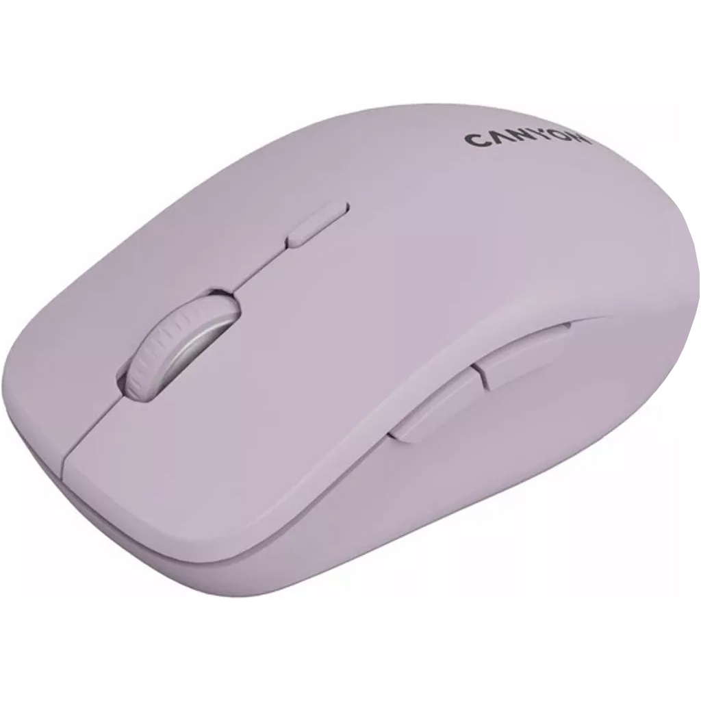 Мишка Canyon MW-12 Wireless/Bluetooth Pink (CNS-CMSW12P) - фото 3 Мишка Canyon MW-12 Wireless/Bluetooth Pink (CNS-CMSW12P) - фото 3