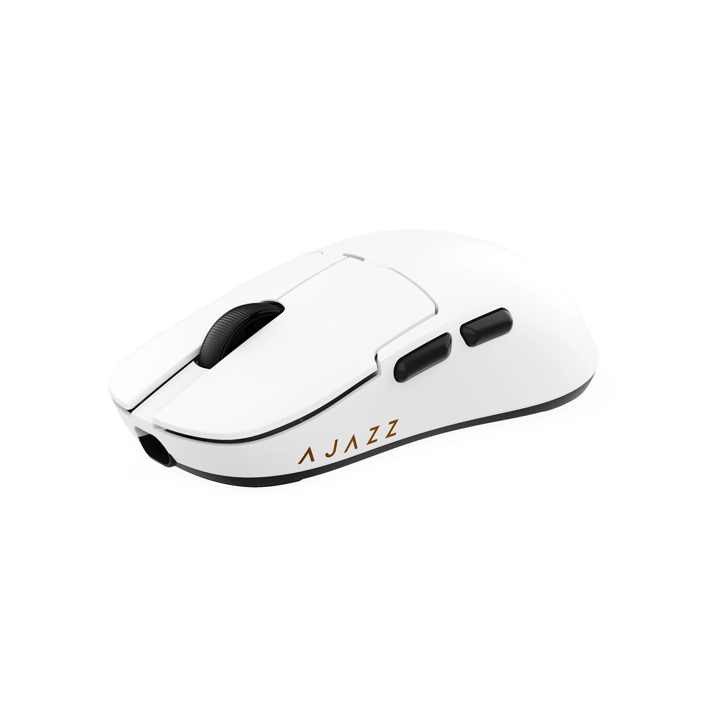 Мишка Ajazz AJ159 APEX Wireless/Bluetooth/USB White (AJM159-A-W) - фото 1