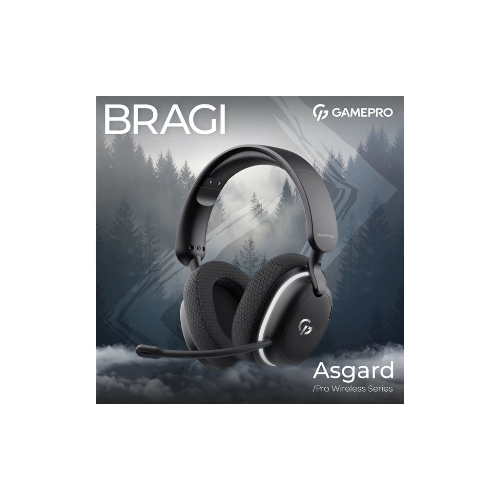 Навушники GamePro Asgard Bragi 7.1 RGB Tri-Mod Black (HSW250B) - фото 6 Навушники GamePro Asgard Bragi 7.1 RGB Tri-Mod Black (HSW250B) - фото 6