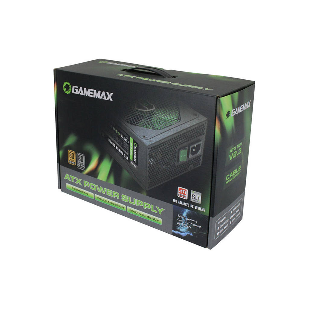 Блок живлення Gamemax 1050W (GM-1050 Modular) - фото 6 Блок живлення Gamemax 1050W (GM-1050 Modular) - фото 6