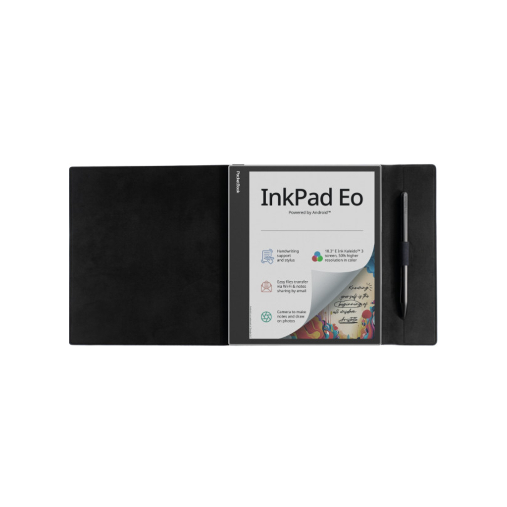 Чохол до електронної книги Pocketbook InkPad Eo Flip Cover black (FL-1042-BK-WW) - фото 3 Чохол до електронної книги Pocketbook InkPad Eo Flip Cover black (FL-1042-BK-WW) - фото 3