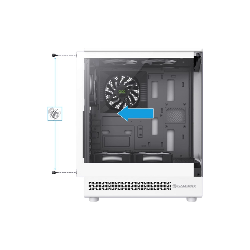 Корпус Gamemax Vista COC AW (VISTA COC AW) - фото 9 Корпус Gamemax Vista COC AW (VISTA COC AW) - фото 9