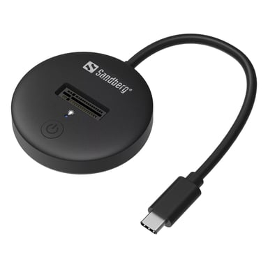 Док-станція для накопичувачів Sandberg USB3.2 Type-C toSSD M.2 NVMe M Key (136-47)