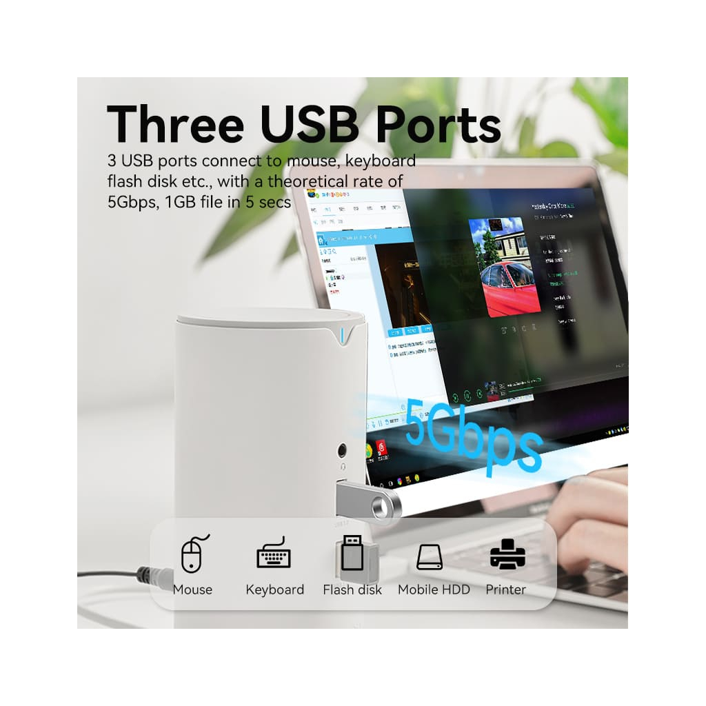 Концентратор Vention USB3.1 Type-C to HDMI/VGA/USB3.0x3/RJ45/SD/TF/TRRS 3.5m/PD/DC100W12-in-1 (TPHWC-EU) - фото 6 Концентратор Vention USB3.1 Type-C to HDMI/VGA/USB3.0x3/RJ45/SD/TF/TRRS 3.5m/PD/DC100W12-in-1 (TPHWC-EU) - фото 6
