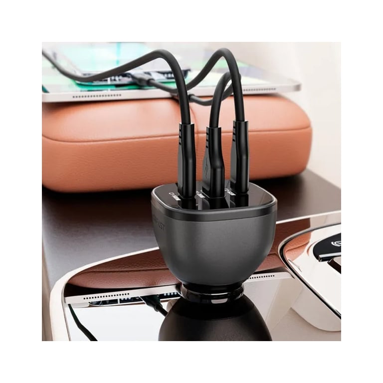 Зарядний пристрій Acefast 3xUSB 165W (2xUSB-C + USB-A) B14 (6974316282938) - фото 5