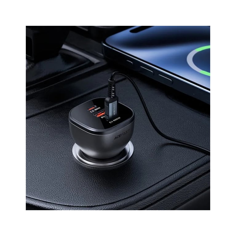 Зарядний пристрій Acefast 3xUSB 165W (2xUSB-C + USB-A) B14 (6974316282938) - фото 6