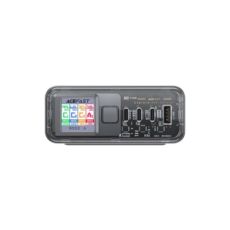 Зарядний пристрій Acefast 4xUSB 218W (3xUSB-C + USB-A) Gan Z4 Fast Charger (6974316282587) - фото 2