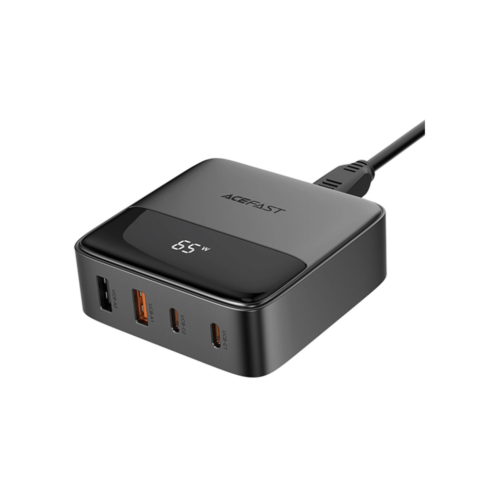 Зарядний пристрій Acefast 4xUSB 65W (2xUSB-C + 2xUSB-A) Gan Z6 Fast Charger (6974316283324) Зарядний пристрій Acefast 4xUSB 65W (2xUSB-C + 2xUSB-A) Gan Z6 Fast Charger (6974316283324)