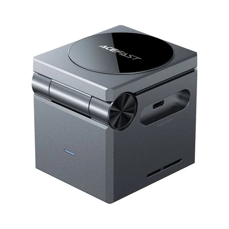 Зарядний пристрій Acefast Wireless QI 3in1 15W E18 Rubik''s (6974316282884) - фото 2