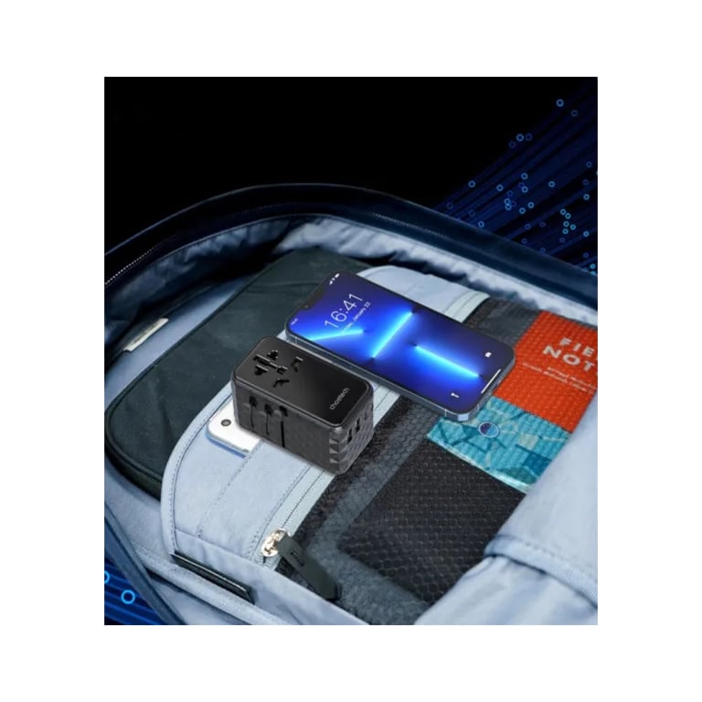 Зарядний пристрій Choetech 4xUSB 100W PD (2хUSB-C+2хUSB-A) сharger diamond model black (PD6028-BK) - фото 6