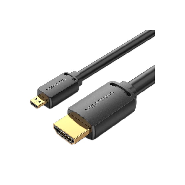 Кабель мультимедійний HDMI M to HDMI micro M 3.0m V2.0 4K 60Hz VENTION (AGIBI) - фото 1