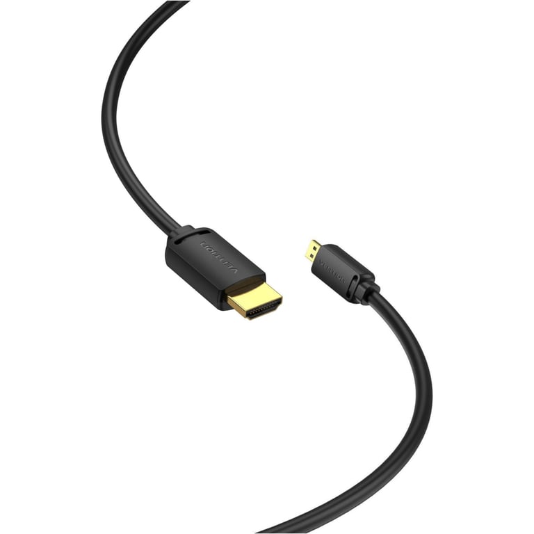 Кабель мультимедійний HDMI M to HDMI micro M 3.0m V2.0 4K 60Hz VENTION (AGIBI) - фото 3