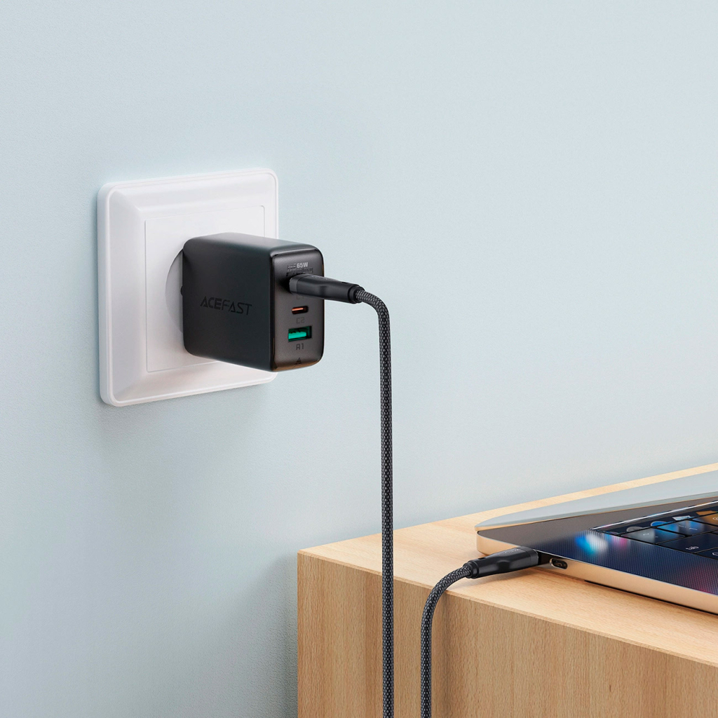 Дата кабель USB-C to USB-C 1.2m 3A C8-03 Acefast (6974316282716) - фото 6 Дата кабель USB-C to USB-C 1.2m 3A C8-03 Acefast (6974316282716) - фото 6