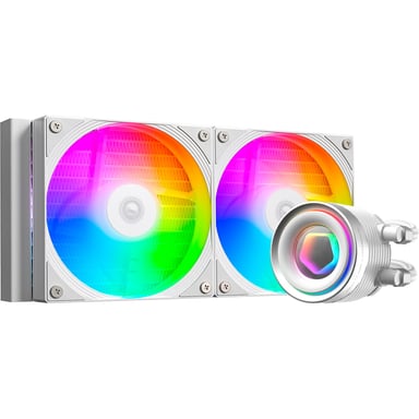 Система рідинного охолодження ID-Cooling FX240 INF White (FX240 INF WHITE) - фото 1