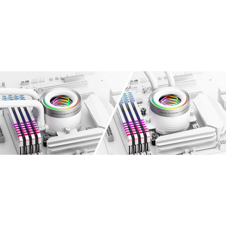 Система рідинного охолодження ID-Cooling FX360 INF White (FX360 INF WHITE) - фото 10