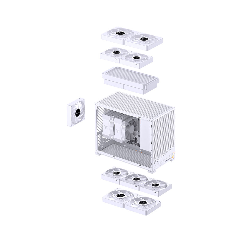 Корпус JONSBO D32 PRO White - фото 4 Корпус JONSBO D32 PRO White - фото 4