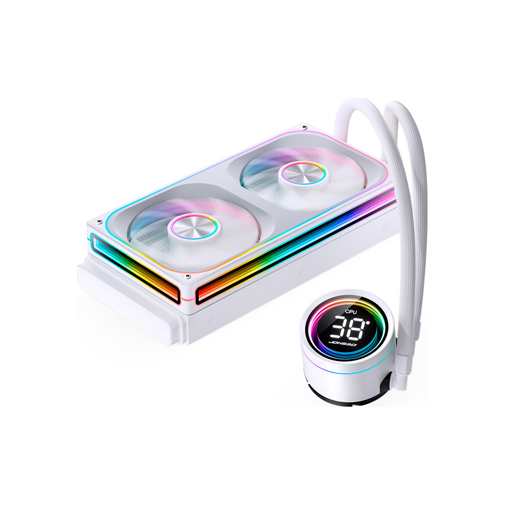 Система рідинного охолодження JONSBO TH-240 White - фото 3 Система рідинного охолодження JONSBO TH-240 White - фото 3