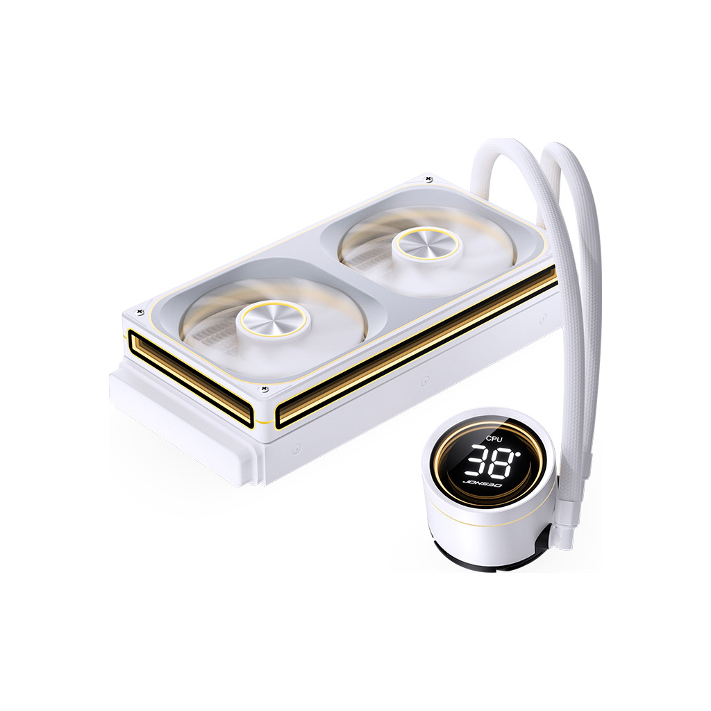 Система рідинного охолодження JONSBO TH-240 White - фото 5 Система рідинного охолодження JONSBO TH-240 White - фото 5