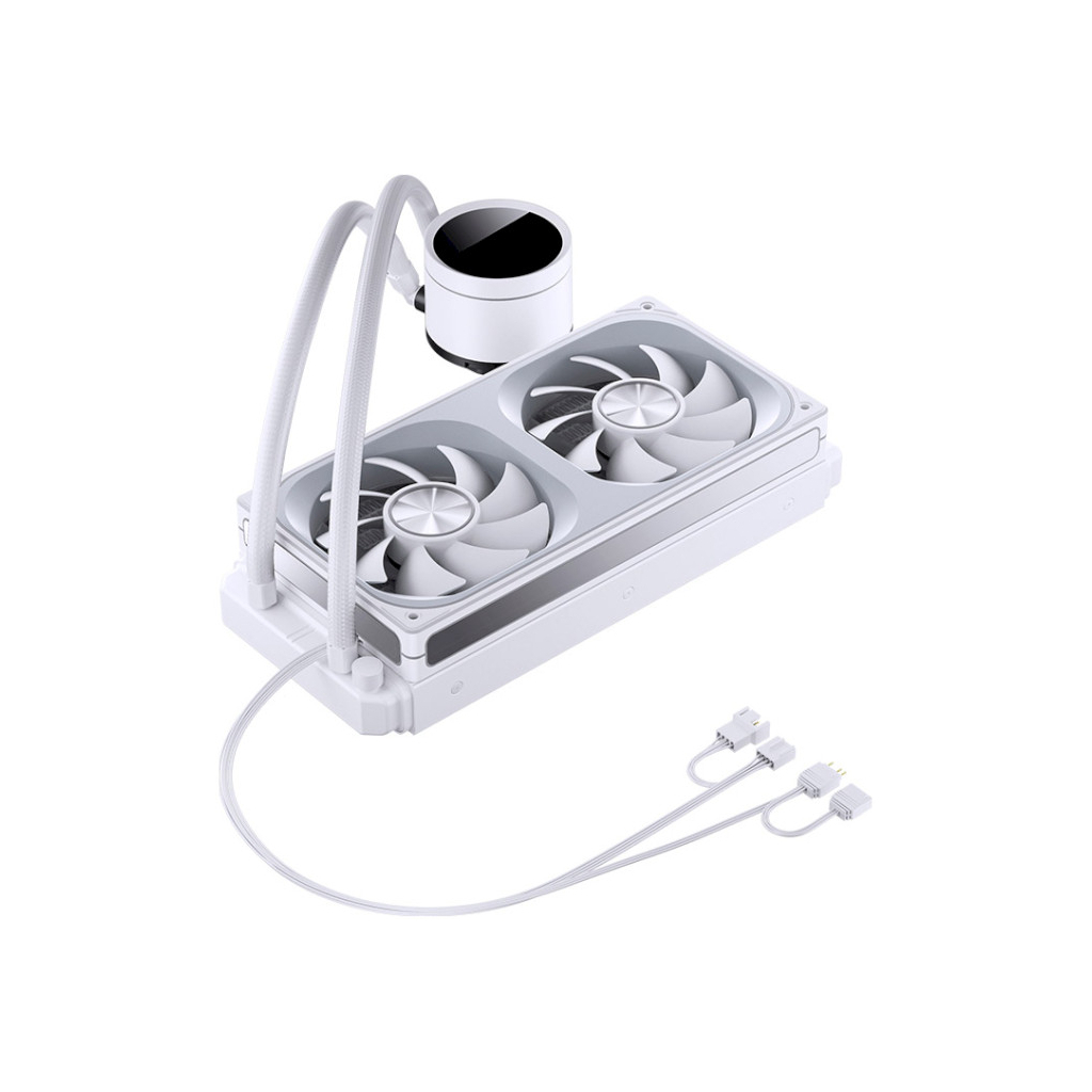 Система рідинного охолодження JONSBO TH-240 White - фото 9 Система рідинного охолодження JONSBO TH-240 White - фото 9