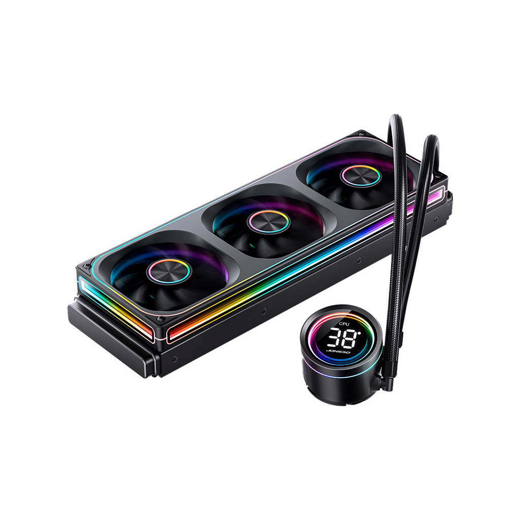 Система рідинного охолодження JONSBO TH-360 Black - фото 3 Система рідинного охолодження JONSBO TH-360 Black - фото 3