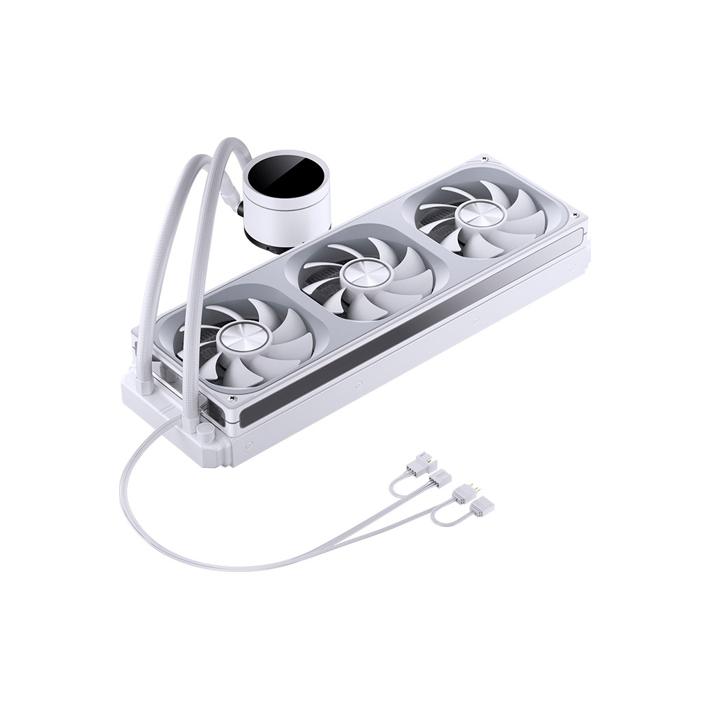 Система рідинного охолодження JONSBO TH-360 White - фото 9 Система рідинного охолодження JONSBO TH-360 White - фото 9