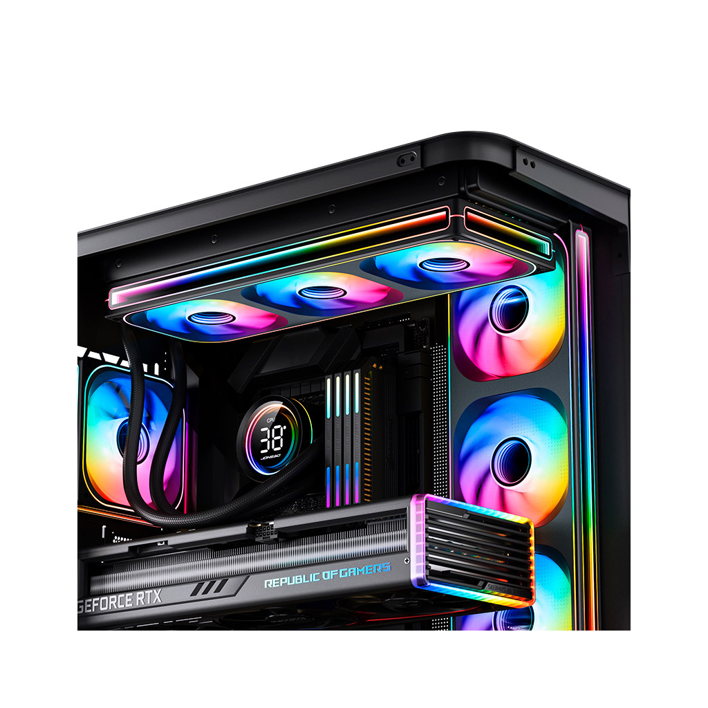 Кулер до корпусу JONSBO ZB-120BR Black - фото 11 Кулер до корпусу JONSBO ZB-120BR Black - фото 11