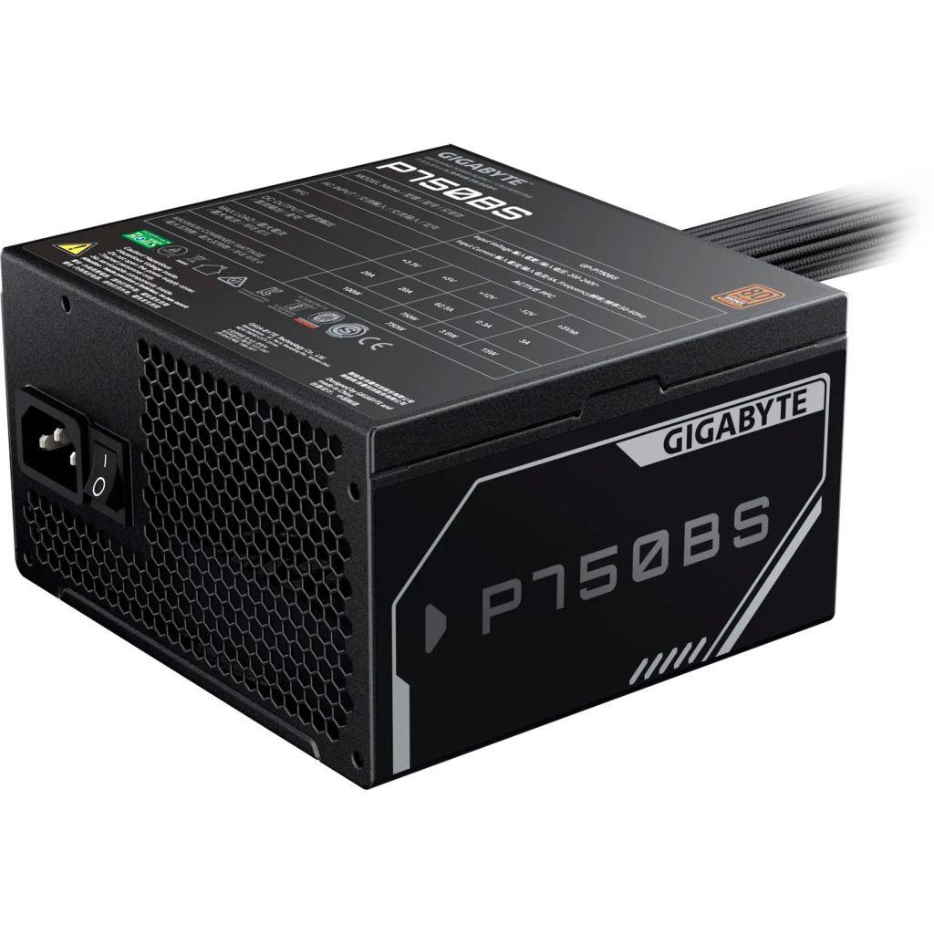 Блок живлення GIGABYTE 750W (GP-P750BS) - фото 3 Блок живлення GIGABYTE 750W (GP-P750BS) - фото 3