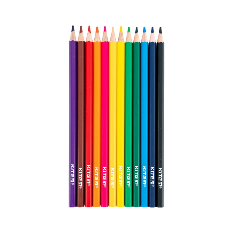 Олівці кольорові Kite Classic 12 кольорів (K-051) - фото 3