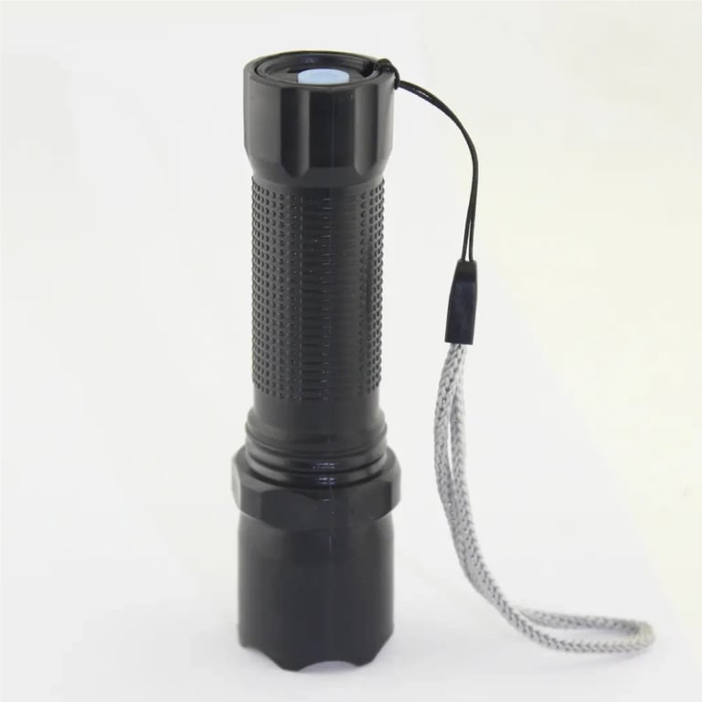 Ліхтар Quantum QM-FL1042 Minik 3W LED з USB Black-Gold, 2 шт./уп. (QM-FL1042) - фото 5