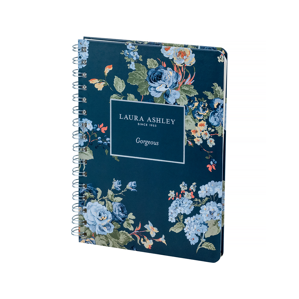 Блокнот Axent на спіралі Laura Ashley, Gorgeous А5 80 аркушів, клітинка, тверда обкладинка (8470-5-A-LA) - фото 2 Блокнот Axent на спіралі Laura Ashley, Gorgeous А5 80 аркушів, клітинка, тверда обкладинка (8470-5-A-LA) - фото 2