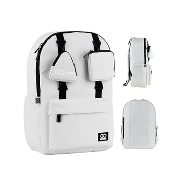 Рюкзак шкільний GoPack Education Teens 178 сірий (GO25-178L-2) - фото 1