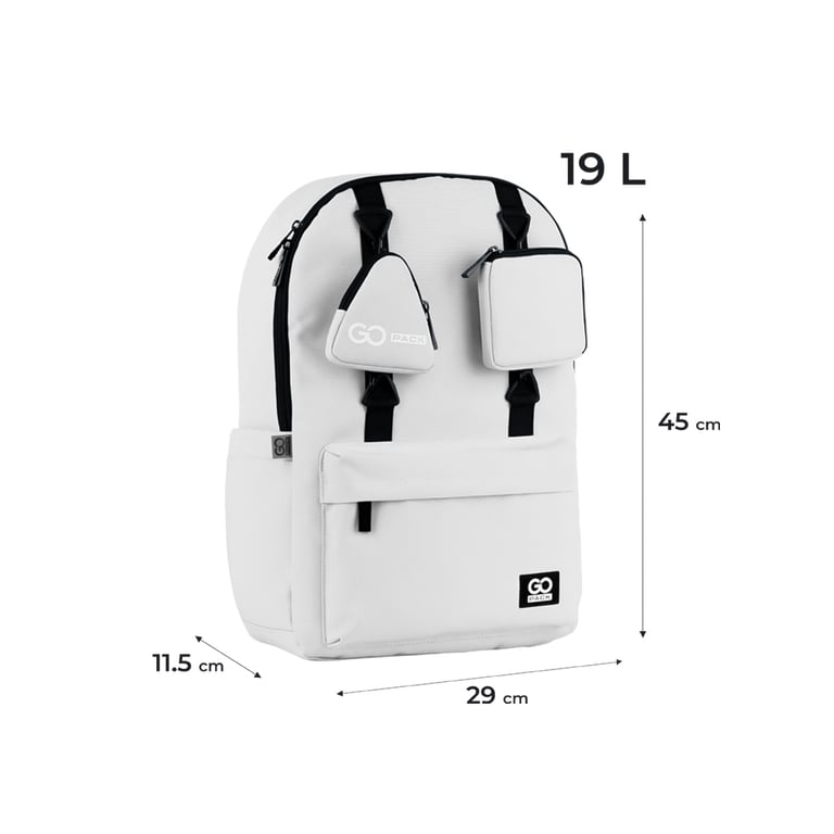 Рюкзак шкільний GoPack Education Teens 178 сірий (GO25-178L-2) - фото 2