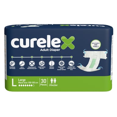 Підгузки для дорослих Curelex Large 30 шт (8697405346806) - фото 1