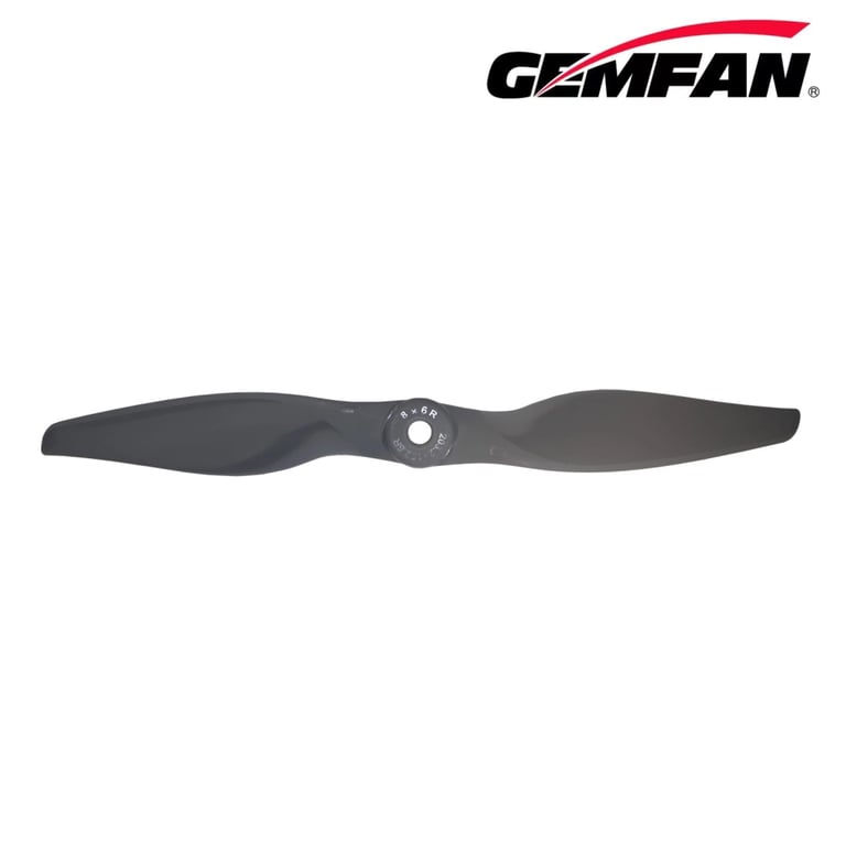 Пропелер для дрона Gemfan 8x6R Electric Reverse Rotation Glass Fiber Nylon (PFGN8X6-EAR) - фото 3