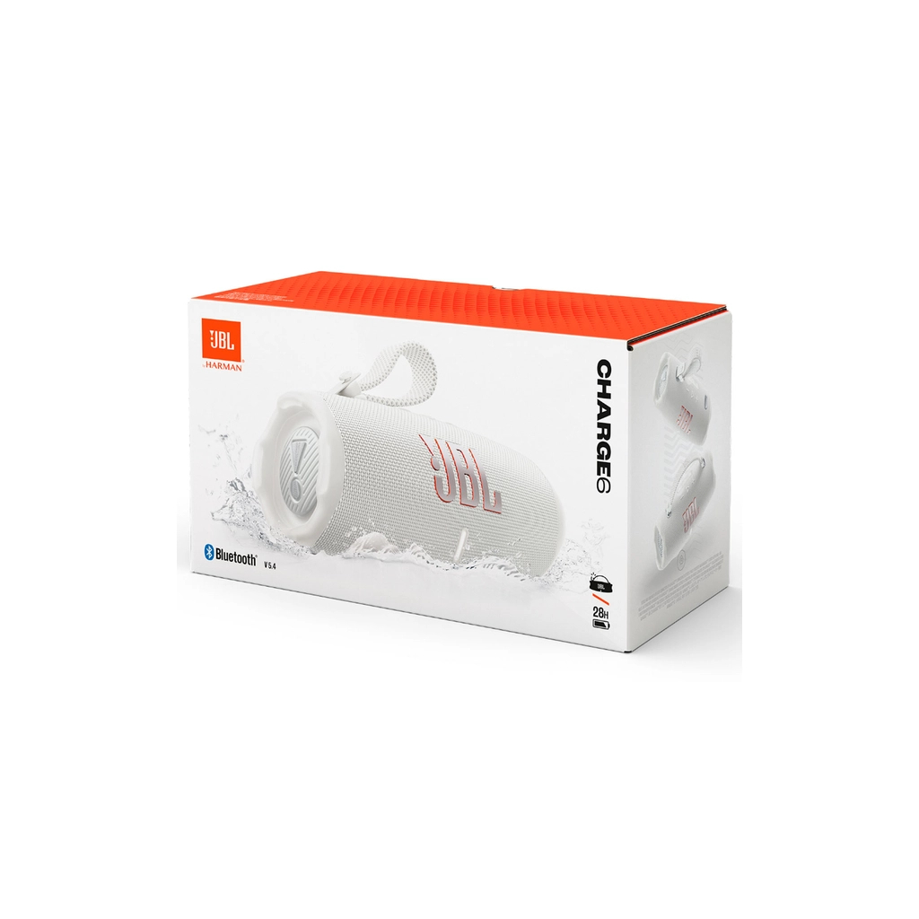 Акустична система JBL Charge 6 White (JBLCHARGE6WHT) - фото 8 Акустична система JBL Charge 6 White (JBLCHARGE6WHT) - фото 8