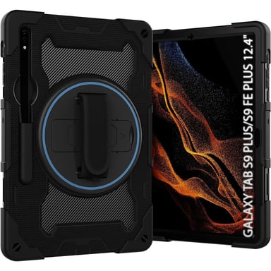 Чохол до планшета BeCover Samsung Galaxy Tab S9 Plus (SM-X810/SM-X816)/S9 FE Plus (SM-X610/SM-X616) 12.4" Black (712917) - фото 1
