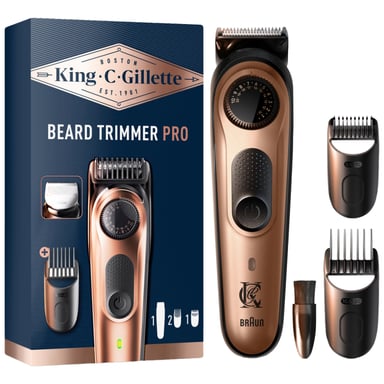 Тример Gillette King C. Beard Trimmer Pro Для бороди (8700216659659) - фото 1