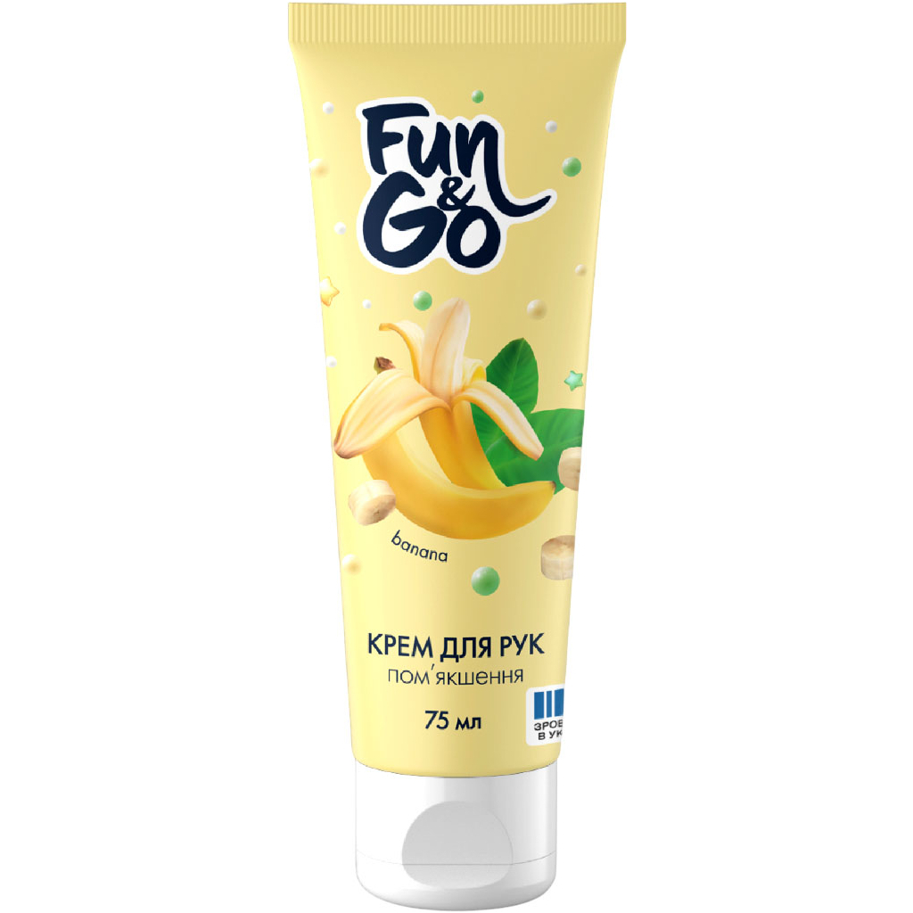 Крем для рук Fun&Go Bananа 75 мл (4820204701994) - фото 1 Крем для рук Fun&Go Bananа 75 мл (4820204701994) - фото 1