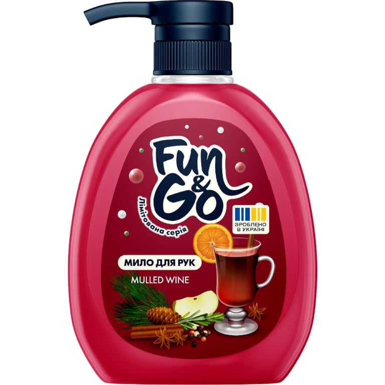 Рідке мило Fun&Go Mulled Wine 300 мл (4820204702045) - фото 1