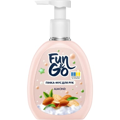 Мило-пінка Fun&Go Almond 300 мл (4820204701819) - фото 1