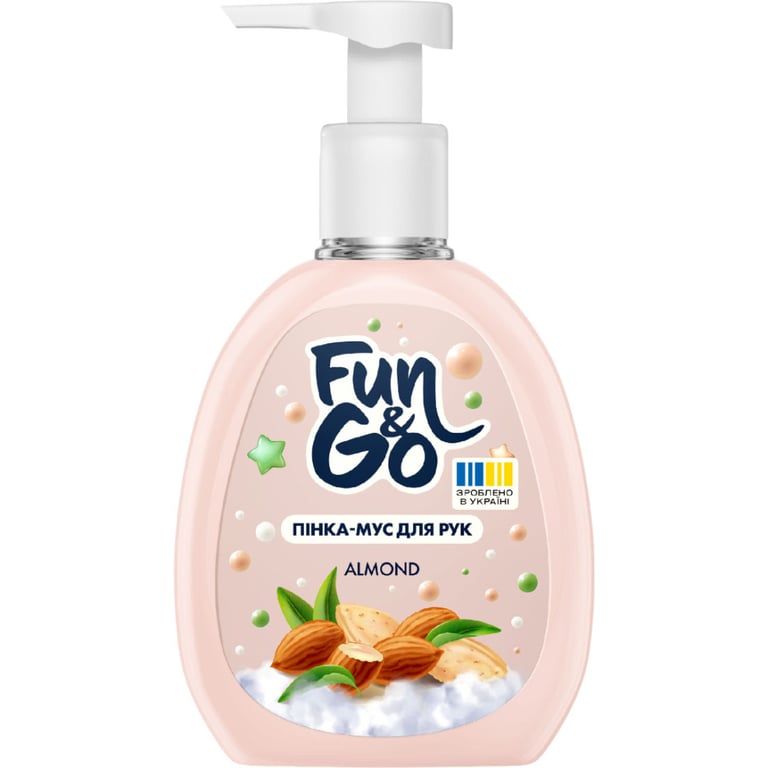 Мило-пінка Fun&Go Almond 300 мл (4820204701819) - фото 1