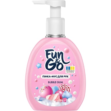 Мило-пінка Fun&Go Bubble Gum 300 мл (4820204701796) - фото 1