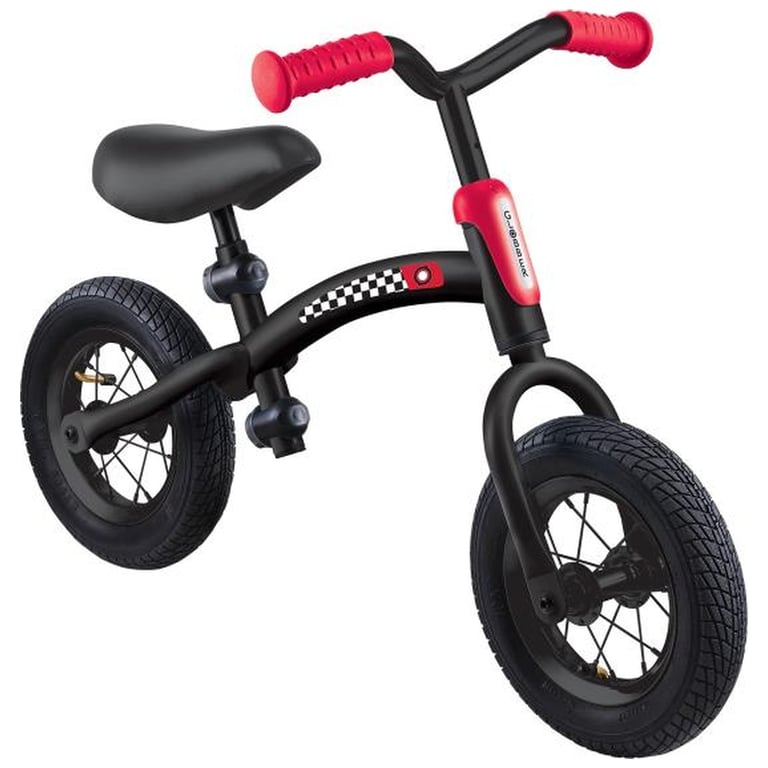 Біговел Globber Go Bike Air (самокат) , чорно-червоний (615-120) - фото 1