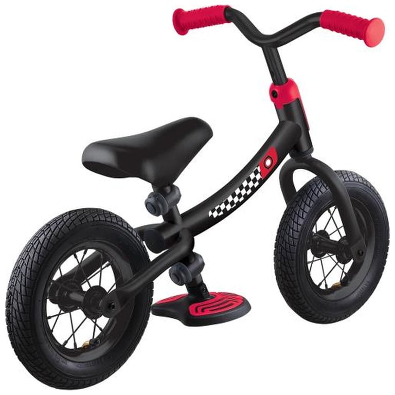 Біговел Globber Go Bike Air (самокат) , чорно-червоний (615-120) - фото 4